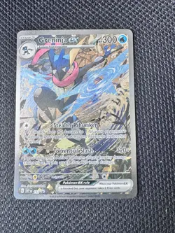 Pokemon TCG GRENINJA EX 132 - SV Shrouded Fable Box Promo - Image 1