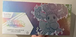 Pokemon Prismatic Evolutions Super-Premium Collection Box Eevee English TCG - Image 1