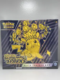 Pokemon Scarlet & Violet: Surging Sparks Elite Trainer Box ETB Sealed - Image 1