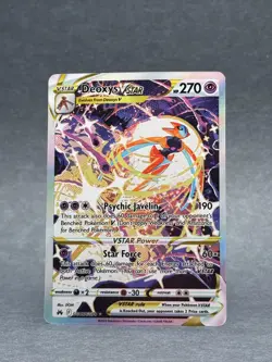 Pokemon - GG46/GG70 Deoxys VStar SWSH Crown Zenith Ultra Rare GG Holo NM TCG - Image 1