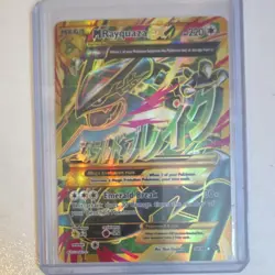 Pokemon M Rayquaza EX Full Art Ultra Rare Holo 98/98 XY Ancient Origins - Image 1
