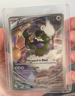 Pokemon Center Stamped Promo TORNADUS SVP210 - Black Bolt/White Flare - Image 1