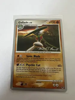 Pokemon TCG Gallade World Championship 2010 Singles Rare - Image 1