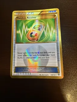 Pokemon Random Receiver 138/135 Plasma Storm - LP - Secret Rare - Image 1