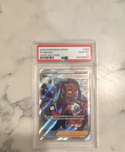 Pokemon Nessa Full Art 183/185 Vivid Voltage Ultra Rare Holo PSA 10 Trainer - Image 1