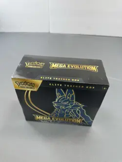 Pokemon Mega Evolution Base Set Elite Trainer Box Lucario ETB NEW SEALED - Image 2