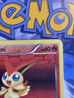 Pokemon Victini 14/101 Noble Victories Reverse Holo Rare MP - Image 3