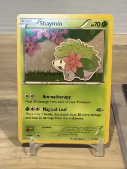 Pokemon TCG Shaymin XY188 XY Black Star Promo NM - Image 2