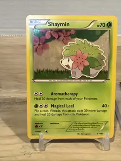 Pokemon TCG Shaymin XY188 XY Black Star Promo NM - Image 3
