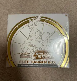 Pokemon TCG SWSH Brilliant Stars Elite Trainer Box ETB Sealed -- CLEAN BOX!! - Image 1