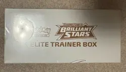 Pokemon TCG SWSH Brilliant Stars Elite Trainer Box ETB Sealed -- CLEAN BOX!! - Image 3