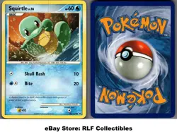 2009 Pokemon, Platinum, #96/127 Squirtle, Common - Image 1