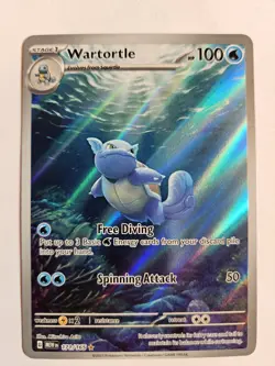 Wartortle - Pokemon - Scarlet & Violet - 151 - MEW EN 171/165 - Full Art - Image 1