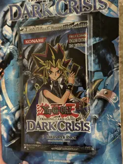 Yu-Gi-Oh! TCG Dark Crisis 1st Edition Sealed Booster Pack 9 Cards Konami - Image 3