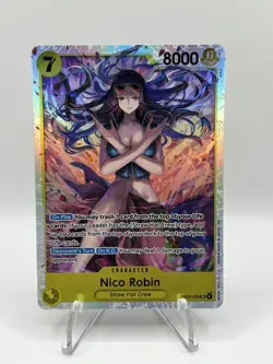 One Piece CCG Nico Robin EB03-055 SR - English - PACK FRESH MINT - Image 1