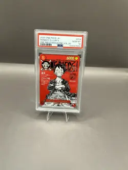 2025 One Piece Monkey D. Luffy SR Magazine Promo ST21-014 PSA 10 Gem Mint - Image 1