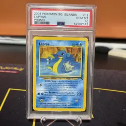 Lapras 12/18 Southern Islands Promo 2001 Pokemon Card PSA 10 - Image 1