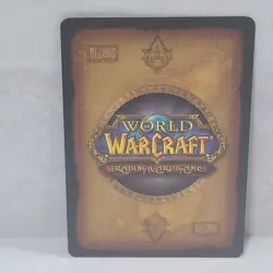 World Of Warcraft Reign Of Fire Orc Shaman 108/197 TCG Card - Image 2