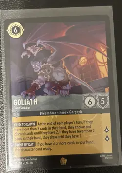 Disney Goliath-Clan Leader 204/204 Disney Lorcana TCG Card English - Image 1