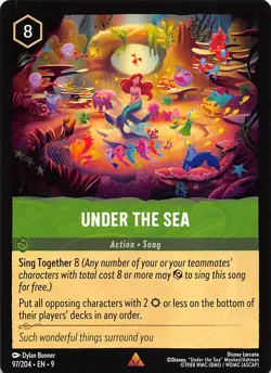 Under the Sea 97/204 Fabled Disney Lorcana - Image 1