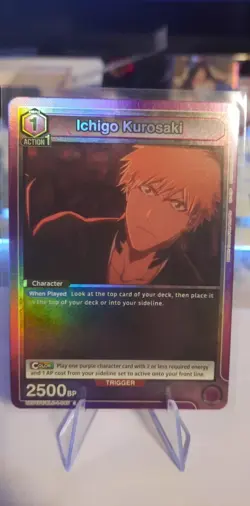 Union Arena Bleach - (Ichigo Kurosaki) UE01BT/BLC-1-040 Rare Foil English - Image 1
