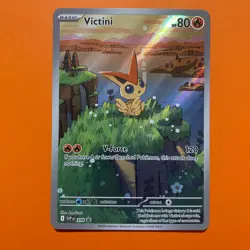 Victini Holo Promo NM SVP 208 Pokemon Card Scarlet Violet Promo Near Mint SVP208 - Image 2