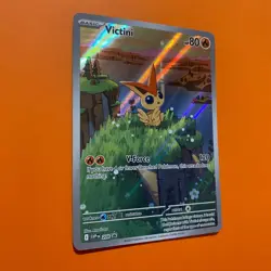 Victini Holo Promo NM SVP 208 Pokemon Card Scarlet Violet Promo Near Mint SVP208 - Image 3