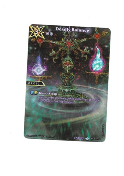 Battle Spirits Dawn Of History Deadly Balance SPR BSS01-122 Foil Card NM - Image 1