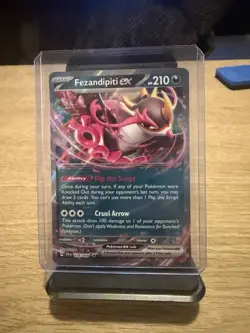 Fezandipiti EX 38/64 - Double Rare - En - Shrouded Fable - Pokemon TCG Card 2024 - Image 1