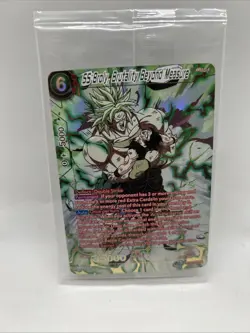 SS Broly Brutality Beyond Measure SPR Foil Dragon Ball Super Card Game NM holo - Image 1