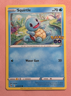 Squirtle~ Cute Blue Pokemon Cards | Water & Pastel Aesthetic Gallery - Image 1