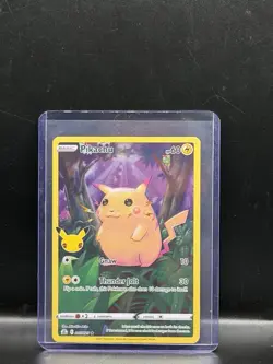 Pokemon Pikachu Holo Rare Card Celebrations 005/025 Basic English NM/M - Image 1