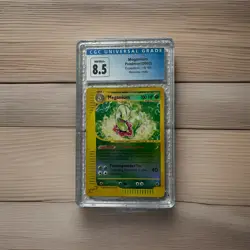 Pokemon TCG Meganium Expedition Base Set Reverse Holo Holo Card 18/165 CGC 8.5 - Image 1