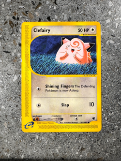 Pokemon TCG Cards Clefairy 101/165 Expedition - Image 1
