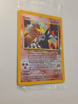 Pokemon Neo Entei Black Star Promo Card #34 Movie Promo Unsealed - Image 4