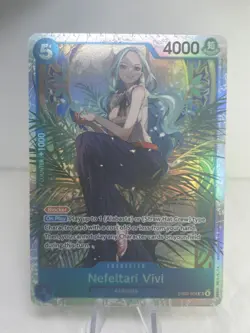 Nefeltari Vivi EB03-024 SR Extra Booster Heroines Edition One Piece Card Game - Image 1