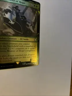 Arwen Weaver Of Hope Showcase Scrolls Foil Card #0437 MTG LP - Image 2