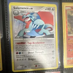 Pokemon Salamence 8/99 Arceus Holo Rare Stage 2 HP140 English Card - Image 1