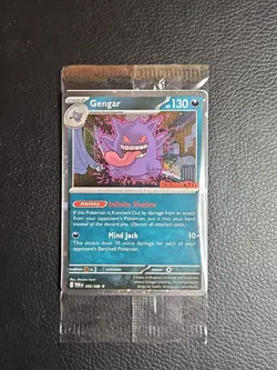 Gengar Promo Card Pokemon Perfect Order Gamestop Stamped 050/088 SEALED - Image 1