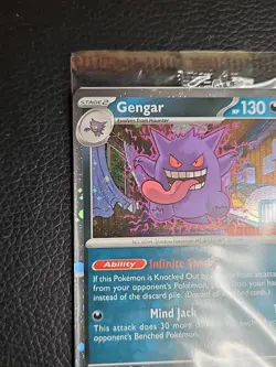 Gengar Promo Card Pokemon Perfect Order Gamestop Stamped 050/088 SEALED - Image 3