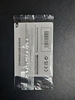 Gengar Promo Card Pokemon Perfect Order Gamestop Stamped 050/088 SEALED - Image 5
