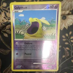 Pokemon Gulpin 40/99 Arceus Uncommon Basic HP60 Reverse Holo English Card - Image 1