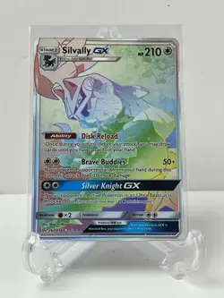 Silvally GX Secret 262/236 Sm-Cosmic Eclipse Holo Rainbow Pokemon TCG Card - Image 1