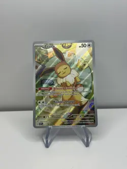 Eevee SVP 173 Full Art Promo Pokemon Card Near Mint Prismatic Evolutions - Image 1