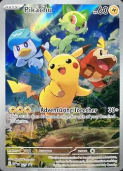 Pikachu 027 Sv: Scarlet & Violet Promo Cards Holo - Image 1