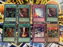 Yugioh - Lot of 8 Vintage Holos - Great Binder Cards - Image 1