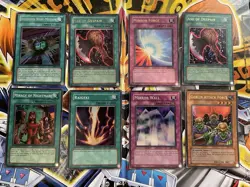 Yugioh - Lot of 8 Vintage Holos - Great Binder Cards - Image 2