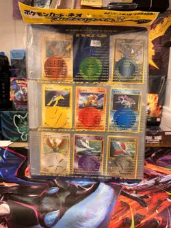 New Neo Revelation Premium File 3 Binder Promo Sealed Japanese Pokemon Cards - Image 1