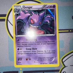 Pokemon Gengar Holo Rare TCG Card XY Breakthrough 60/162 Mint Pokemon Card ENG - Image 1