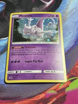 Mewtwo SM77 Sm Holo Promo Pokemon Card - Image 1